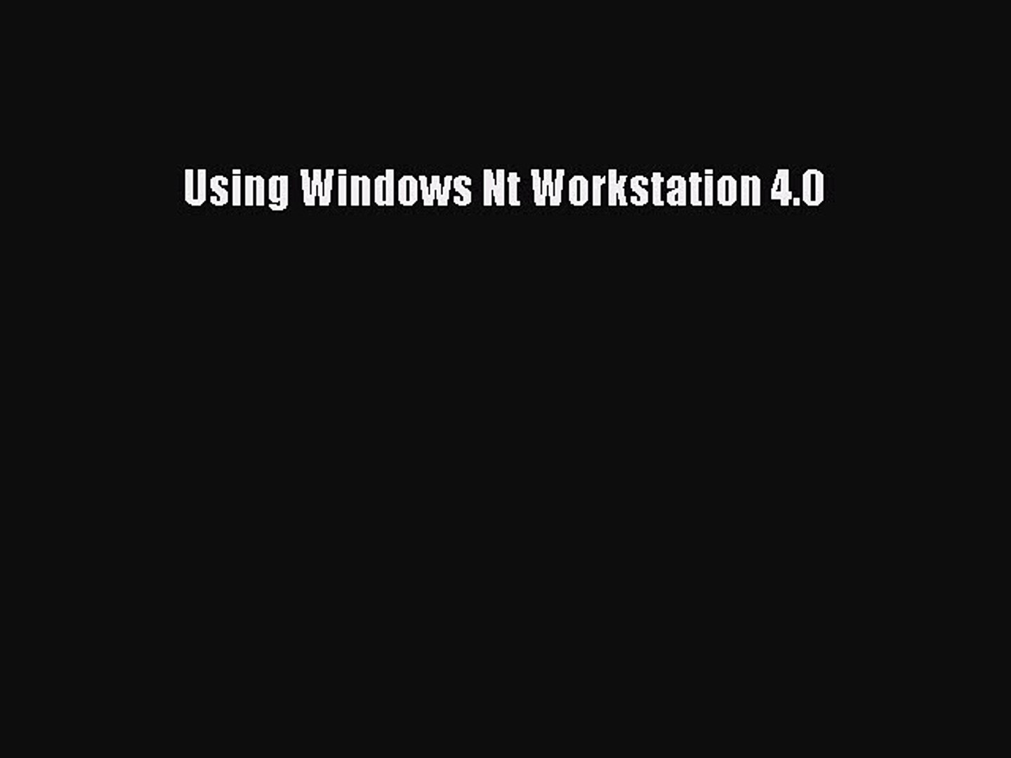 windows nt 4.0 iso file